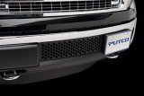 Putco 11-14 Ford F-150 - EcoBoost Grille - Stainless Steel - Black Punch Bumper Grille Inserts thumbnail 1