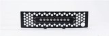 Putco 11-14 Ford F-150 EcoBoost SS Black Punch Bumper Grille Insert w/ 10in Luminix Light Bar thumbnail 3