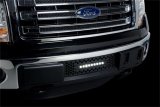 Putco 11-14 Ford F-150 EcoBoost SS Black Punch Bumper Grille Insert w/ 10in Luminix Light Bar thumbnail 6
