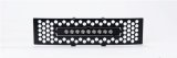 Putco 11-14 Ford F-150 - EcoBoost Bumper Grille Inserts - Black SS Punch w/ 10in Luminix Light Bar thumbnail 3
