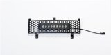 Putco 15-19 Chevy Silv HD SS Black Punch Design Bumper Grille Insert w/ Curved Flush 10in Light Bar thumbnail 2