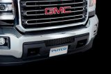Putco 15-19 GMC Sierra HD - Stainless Steel - Black Punch Design Bumper Grille Bumper Grille Inserts thumbnail 1