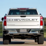 Putco 19-20 Chevy Silverado LD - Grille Letters - Black Platinum Chevrolet Letters thumbnail 2