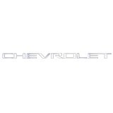 Putco 2020 Chevy Silverado HD - Grille Letters - Stainless Steel Chevrolet Letters thumbnail 5