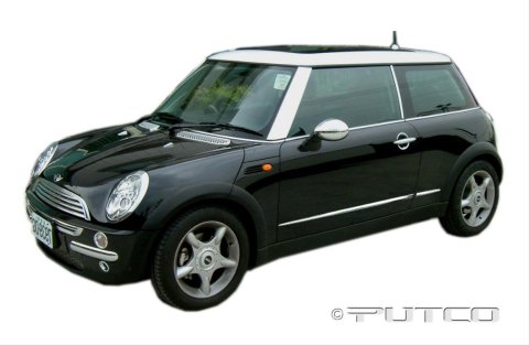 Putco 01-06 MINI Cooper Ext Chrome Trim Kit - DH/MC/MR/HL/TL/SMC//SM/FTC/PC/HA/AB/FLC/RLF/GC/RTL thumbnail 1