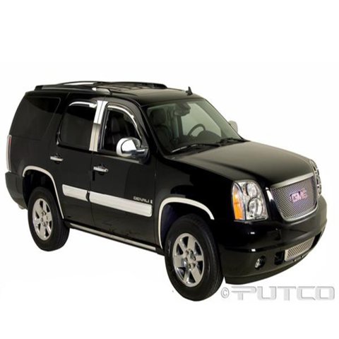 Putco 07-14 GMC Yukon w/o Side Molding DH/FTC/HL/MC/RH//TL/WH Chrome Trim Accessory Kits thumbnail 2