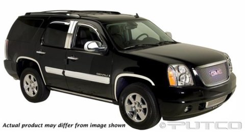 Putco 07-14 GMC Yukon w/o Side Molding DH/FTC/HL/MC/RH//TL/WH Chrome Trim Accessory Kits thumbnail 3