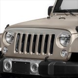 Putco 07-18 Jeep Wrangler JK - Clear Condor Jeep Hood Shield thumbnail 1