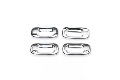 Putco 02-06 Cadillac Escalade/EXT/ESV/Platinum 4DR Outer Ring (w/ Pass. Keyhole) Door Handle Covers