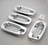 Putco 02-06 Cadillac Escalade/EXT/ESV/Platinum 4DR Outer Ring (w/ Pass. Keyhole) Door Handle Covers thumbnail 2