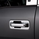 Putco 02-06 Cadillac Escalade/EXT/ESV/Platinum 4DR Outer Ring (w/ Pass. Keyhole) Door Handle Covers thumbnail 3