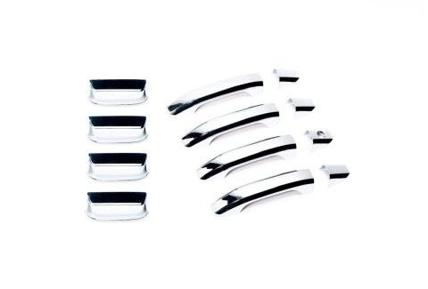 Putco 17-20 Ford SuperDuty Door Handle Covers (4DR) w/ Driver Keyhole (Covers Functional Sensors) thumbnail 1