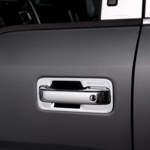 Putco 17-20 Ford SuperDuty Door Handle Covers (4DR) w/ Driver Keyhole (Covers Functional Sensors) thumbnail 2