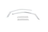 Putco 17-20 Ford SuperDuty - SuperCab (Set of 4) Element Chrome Window Visors thumbnail 2