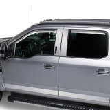 Putco 17-20 Ford SuperDuty - SuperCab (Set of 4) Element Chrome Window Visors thumbnail 3