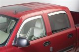 Putco 09-18 Ram 1500 - Crew Cab (Set of 4) Excl Rebel Model Element Chrome Window Visors thumbnail 3