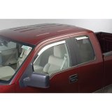Putco 10-20 RAM 2500/3500 - Set of 2 (Fronts Only) - Excl Reg Cab Element Chrome Window Visors thumbnail 2