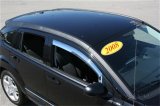 Putco 07-12 Dodge Caliber (Front Only) Element Chrome Window Visors thumbnail 4