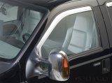 Putco 99-16 Ford SuperDuty Crew Cab/Ext Cab (Front Only) Element Chrome Window Visors thumbnail 5