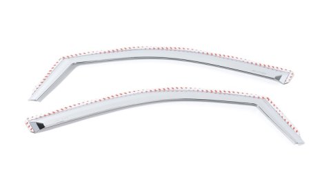 Putco 2020 Chevy Silv/Sierra HD 2500/3500 Crew/Dbl Cab (Front Only) Element Chrome Window Visors thumbnail 1