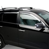 Putco 05-08 Hyundai Tucson (Set of 4) - Tape On Install Element Chrome Window Visors thumbnail 6