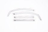 Putco 16-20 Nissan Titan Crew Cab (Set of 4) Element Chrome Window Visors thumbnail 1
