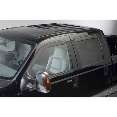 Putco 99-16 Ford SuperDuty Crew Cab (Set of 4) Element Tinted Window Visors thumbnail 1