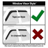 Putco 14-18 Chevy Silverado LD - 4 Door - Crew Cab Element Tinted Window Visors thumbnail 1