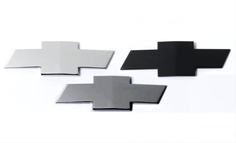 Putco 13-14 Chevrolet Traverse - Gunmetal Chrome - Emblem Kit thumbnail 2