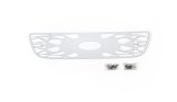 Putco 99-03 Ford F-150 (Bar Grille) w/ Logo CutOut Flaming Inferno Stainless Steel Grille thumbnail 2