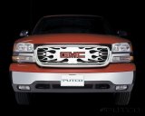Putco 03-06 GMC Sierra LD/HD w/ Logo CutOut Flaming Inferno Stainless Steel Grille thumbnail 3
