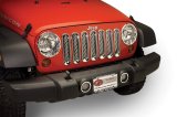 Putco 07-17 Jeep Wrangler - Fog Lamp Bezel - Will not Fit Sahara Edition Fog Lamp Overlays & Rings thumbnail 1