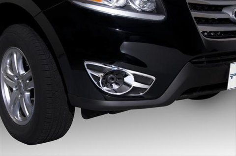 Putco 07-13 Hyundai Santa Fe - Will not Fit Limited Edition Fog Lamp Overlays & Rings thumbnail 1