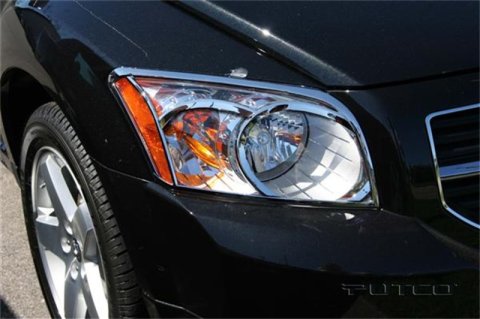 Putco 07-10 Dodge Caliber Head Lamp Overlays & Rings thumbnail 3