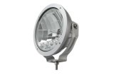 Putco HID Lamp w/3 LED DayTime Running Lights - 6in Silver Housing w/ Clear Lens HID Off Road Lamps thumbnail 3