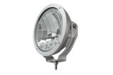 Putco HID Lamp w/4 LED DayTime Running Lights - 9in Silver Housing w/ Clear Lens HID Off Road Lamps thumbnail 3