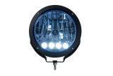 Putco HID Off Road Lamp w/4 LED DayTime Running Lights - 9in Black Housing w/ Blue Tinted Lens thumbnail 5