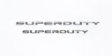 Putco 17-19 Ford SUPERDUTY Letters (Stamped/Black Platinum) Tailgate/Rear thumbnail 1