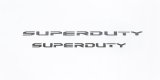 Putco 17-19 Ford SUPERDUTY Letters (Stamped/Black Platinum) Tailgate/Rear thumbnail 2