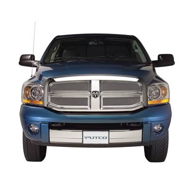 Putco 02-05 RAM 1500 / 2003-2004 RAM 2500-3500 - Replacement Liquid Mesh Grilles