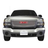 Putco 03-06 GMC Sierra Light/Heavy Duty (Covering Logo) - Bolt on Liquid Mesh Grilles thumbnail 1
