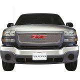 Putco 03-06 GMC Sierra Light/Heavy Duty (Covering Logo) - Bolt on Liquid Mesh Grilles thumbnail 2