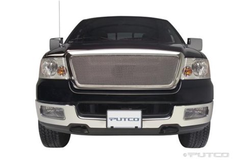 Putco 04-08 Ford F-150 LD Honeycomb (Excl Heritage)(Covering Logo) - Bolt on Liquid Mesh Grilles thumbnail 4