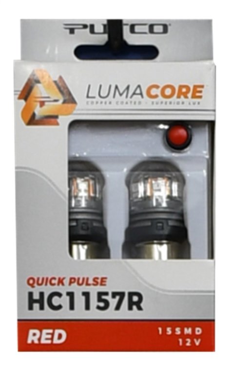 Putco LumaCore 1157 Red - Pair (x3 Strobe w/ Bright Stop) thumbnail 2