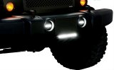 Putco 07-18 Jeep Wrangler - License Plate Frame w/ 10in Luminix Light Bar 3600LM thumbnail 1