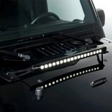 Putco 07-18 Jeep Wrangler JK - 20in Luminix Light Bar w/ Hood bracket Luminix Jeep LED Kits thumbnail 3