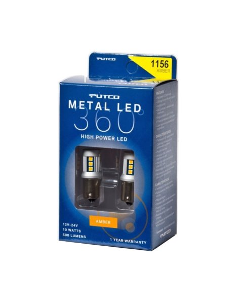 Putco 3156 - Amber Metal 360 LED thumbnail 2
