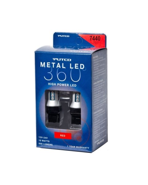 Putco 7440 - Red Metal 360 LED thumbnail 3