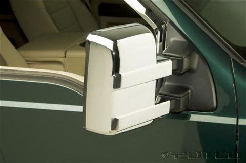 Putco 15-20 Ford F-150 - Skull Cap Replacement (Replaces upper Painted Cap) Mirror Covers thumbnail 1