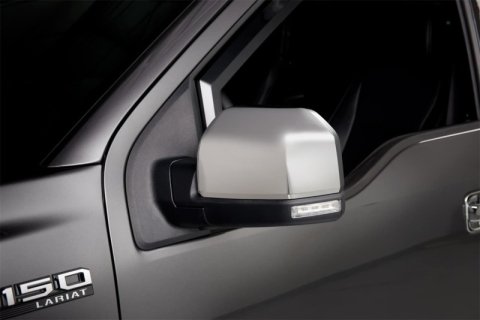 Putco 15-20 Ford F-150 - Skull Cap Replacement (Replaces upper Painted Cap) Mirror Covers thumbnail 2